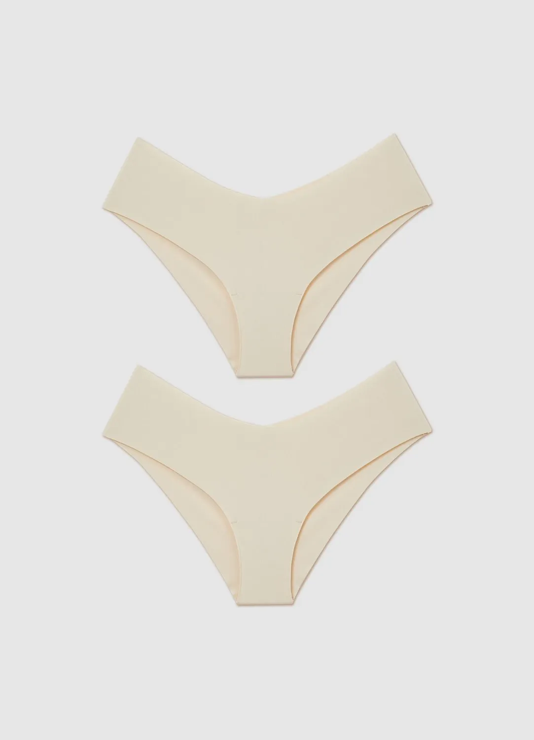 Calliope Pack 2 culotte femme lot de 2 bord franc