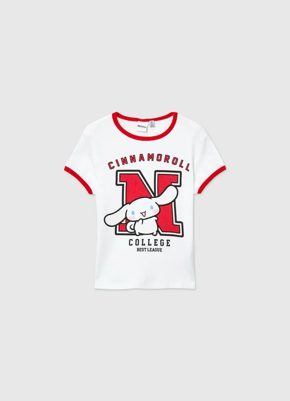 Calliope T-shirt Cinnamoroll fille imprimé college