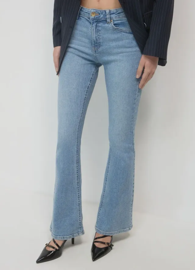 Calliope Jeans Flare jean femme coupe regular