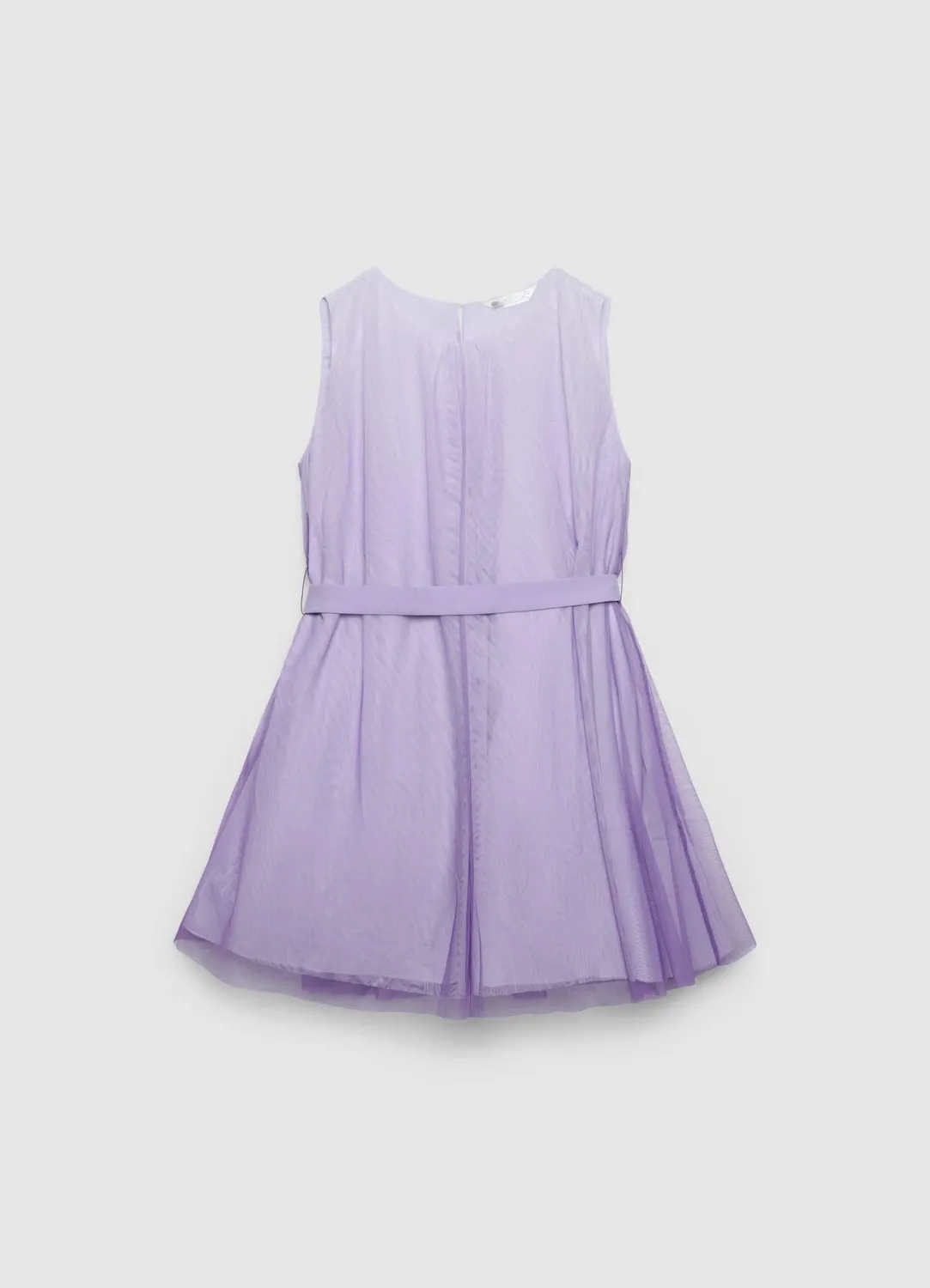 Calliope robe fille tulle cérémonie avec ceinture