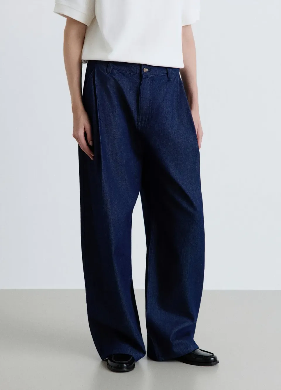 Calliope jean balloon femme pinces jambe ample