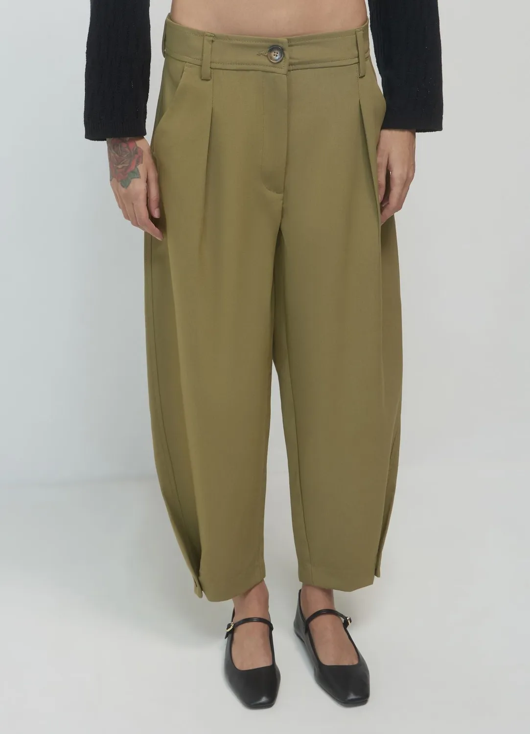 Calliope pantalon barrel femme regular