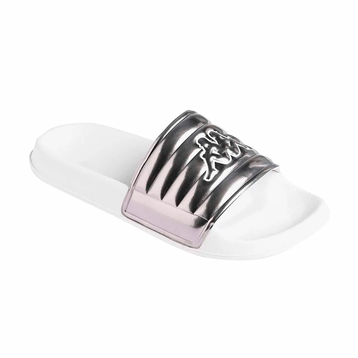 Robe di Kappa Nolesit claquettes blanc femme