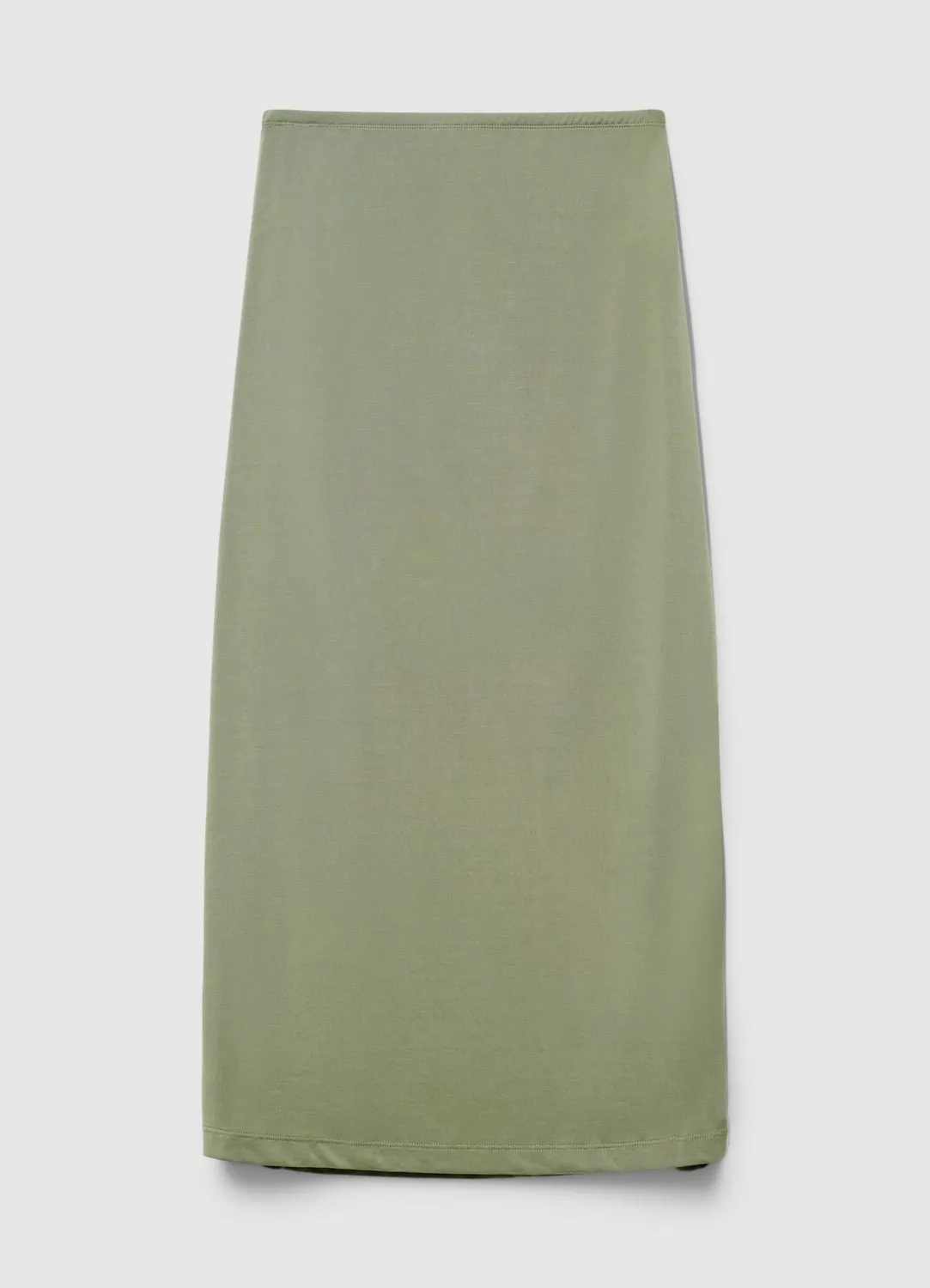 Calliope jupe midi semi-transparente femme unie