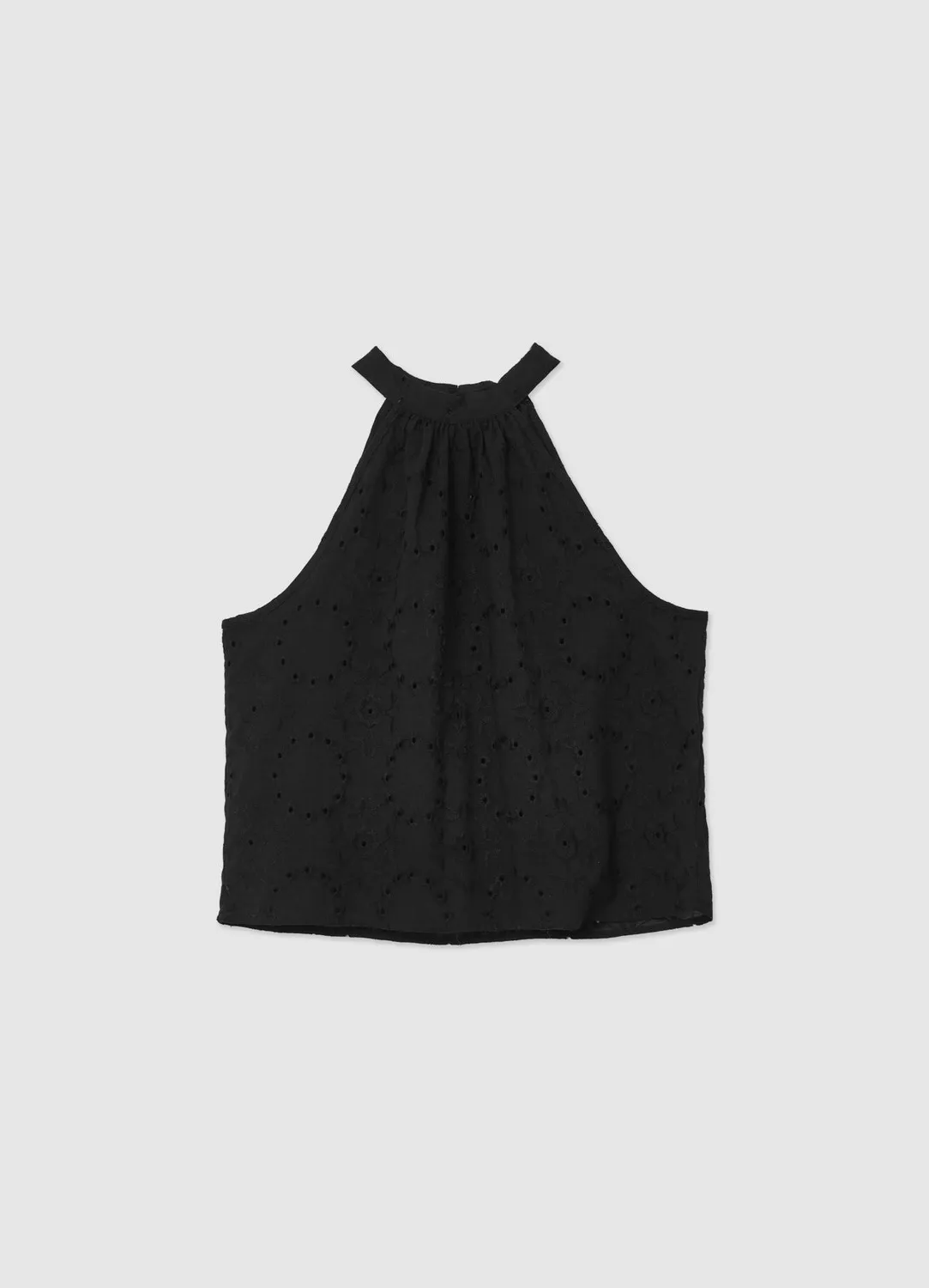 Calliope top sangallo femme coton sans manches