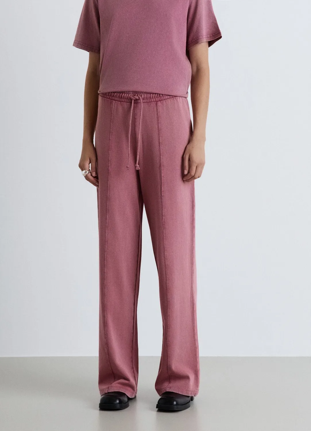Calliope pantalon palazzo femme large uni