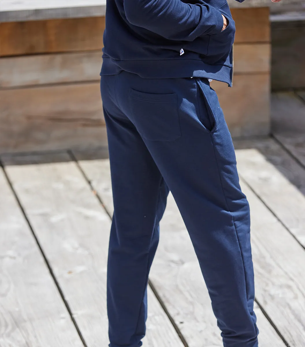 Cocorico Iconique jogging homme marine coton