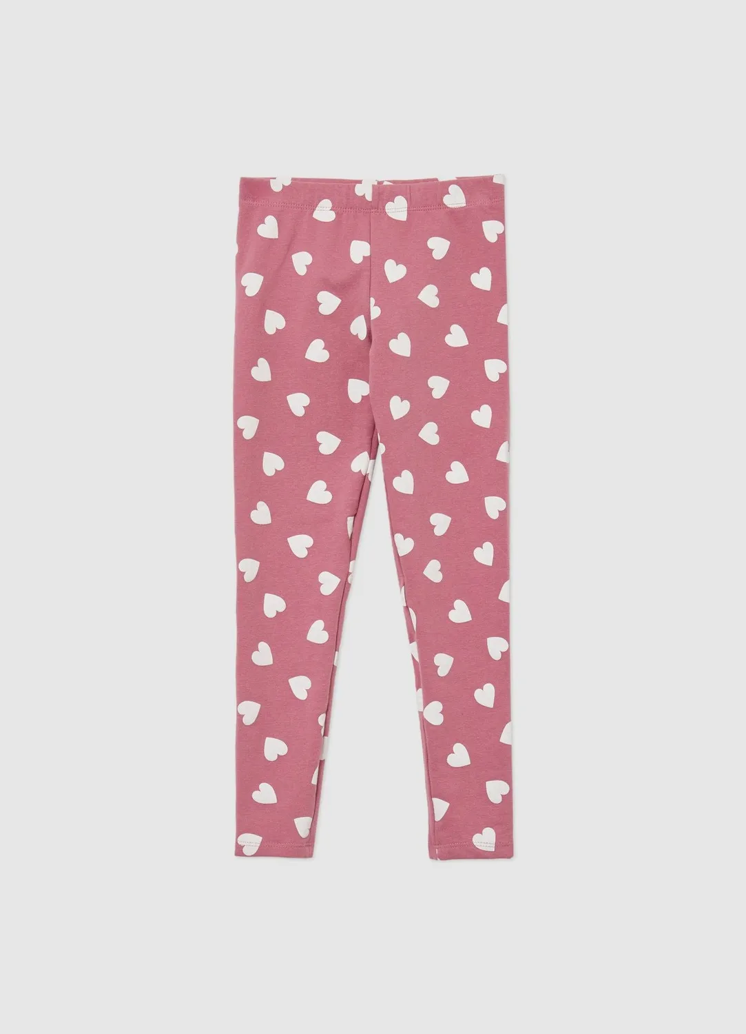 Calliope lot 2 leggings fille uni et imprimé
