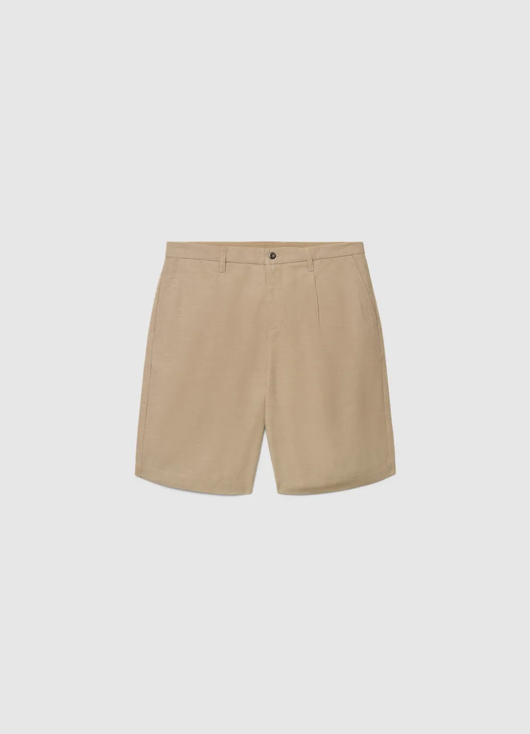 Calliope bermuda homme uni fermeture bouton