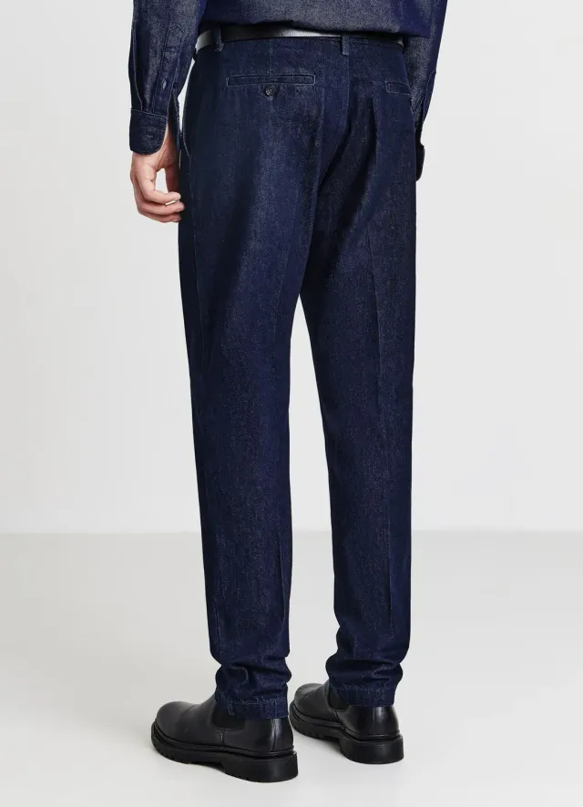 Calliope Jean à pinces homme coupe droite