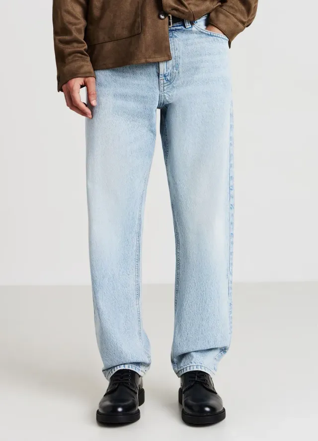 Calliope Jeans Délavé Relaxed Jean Homme Taille 48