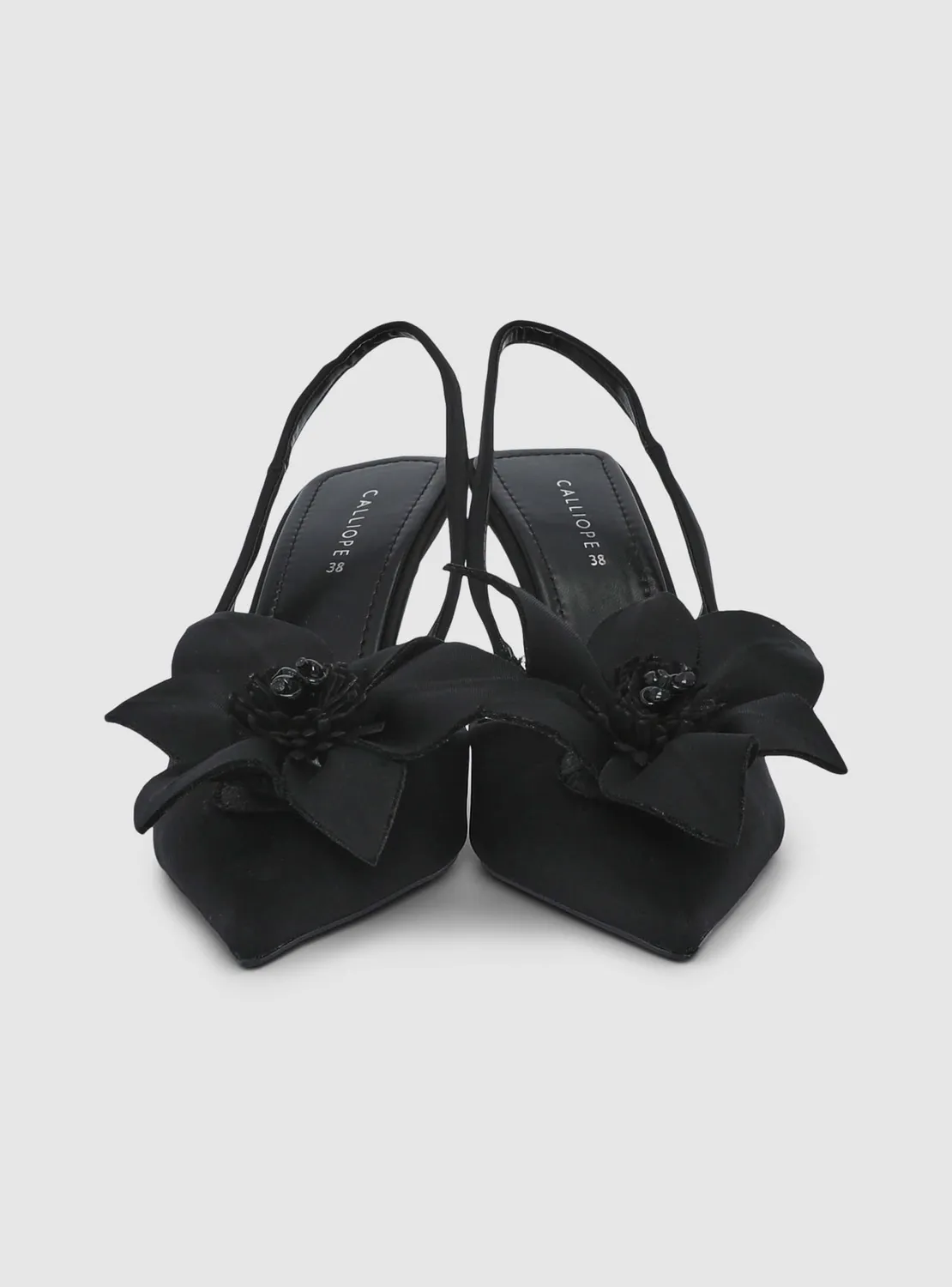 Calliope escarpins femme slingback noeud talon 8 cm