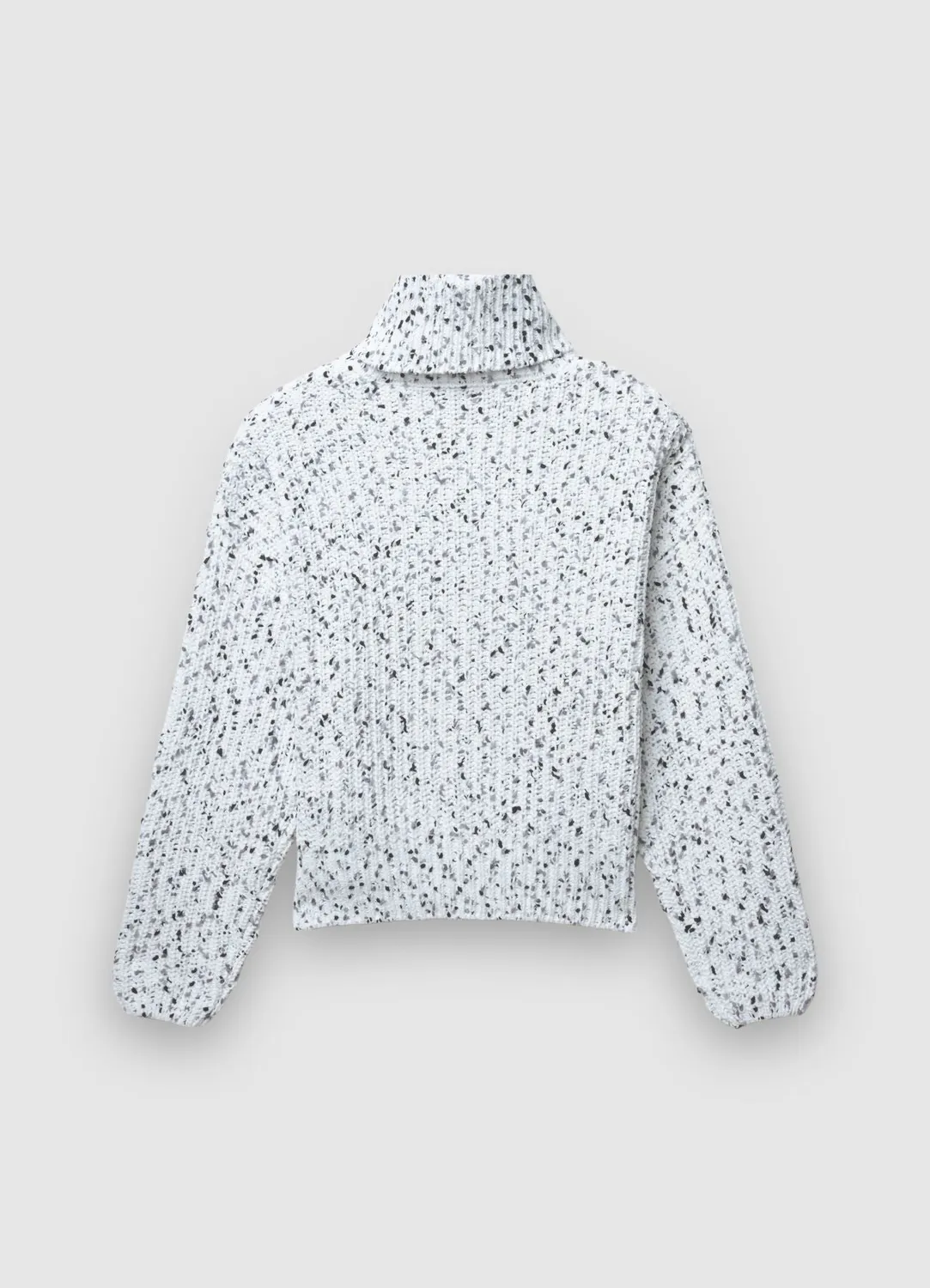Calliope pull col roulé femme maille fantaisie