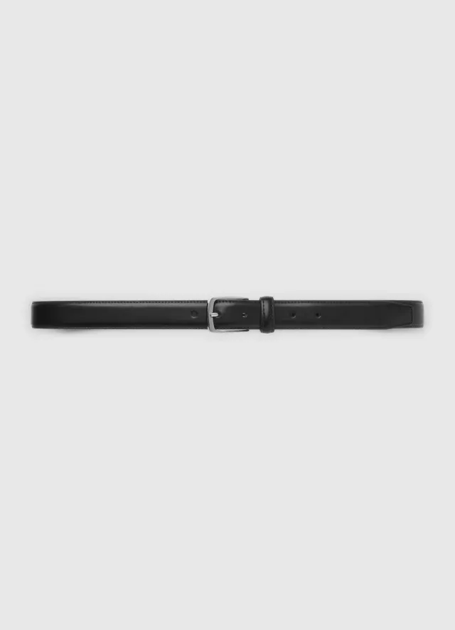 Calliope ceinture homme boucle métal unie