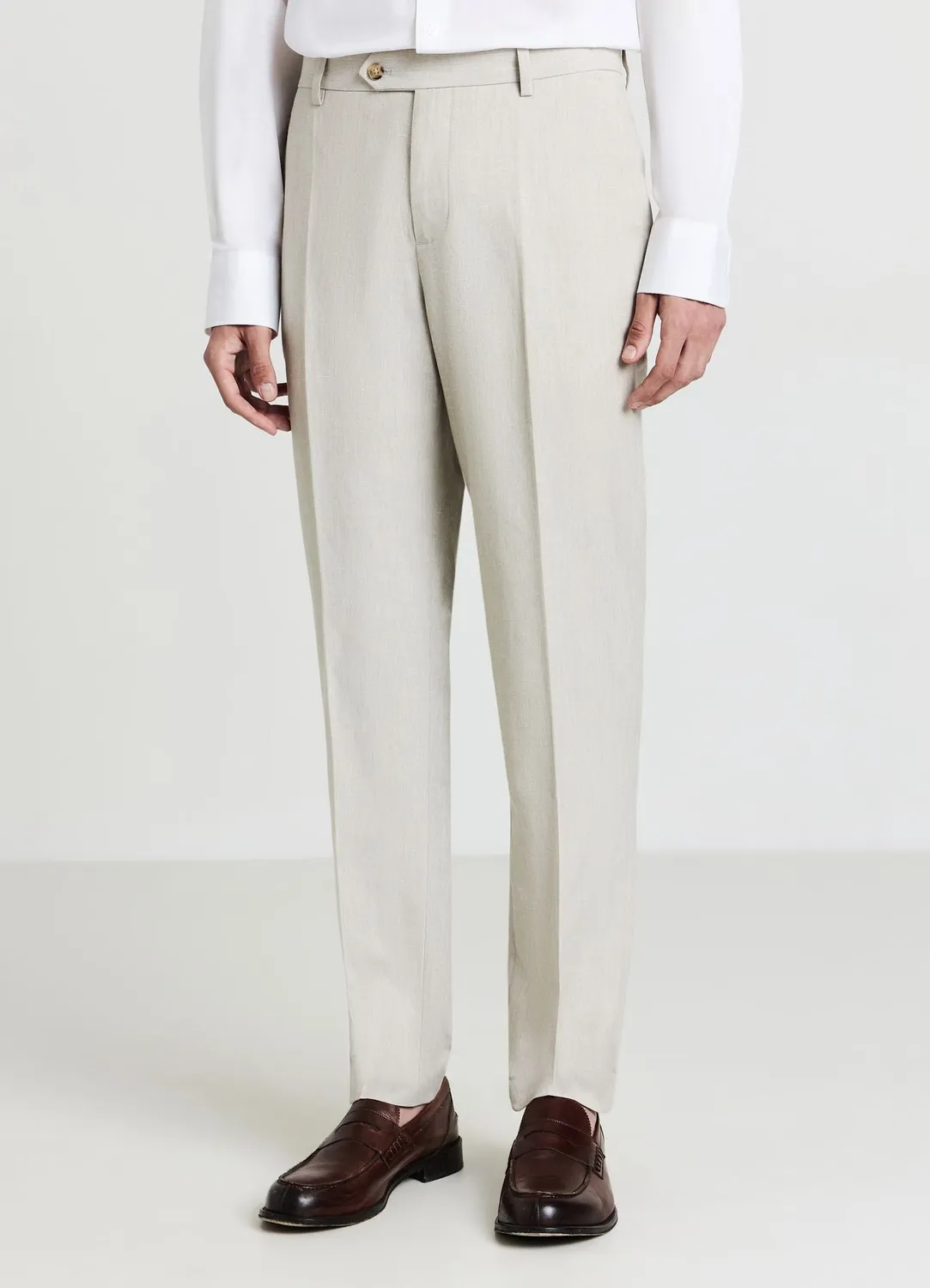 Calliope Atelier pantalon costume homme uni regular