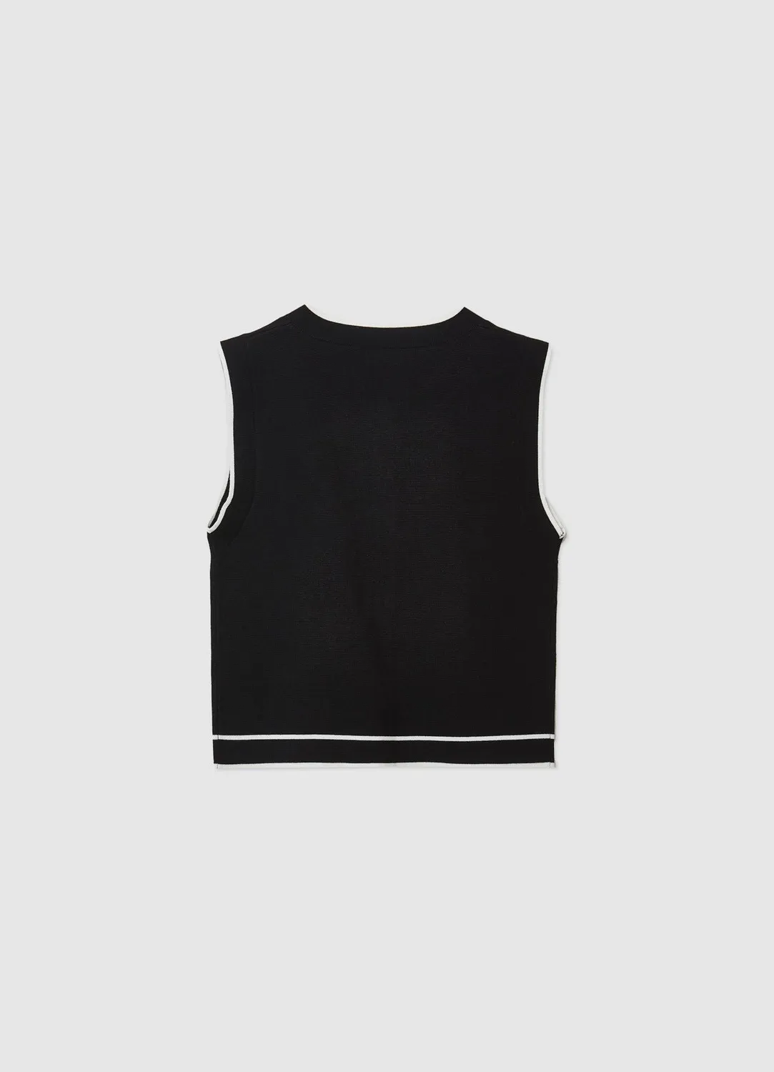 Calliope gilet maille boutons contraste femme viscose