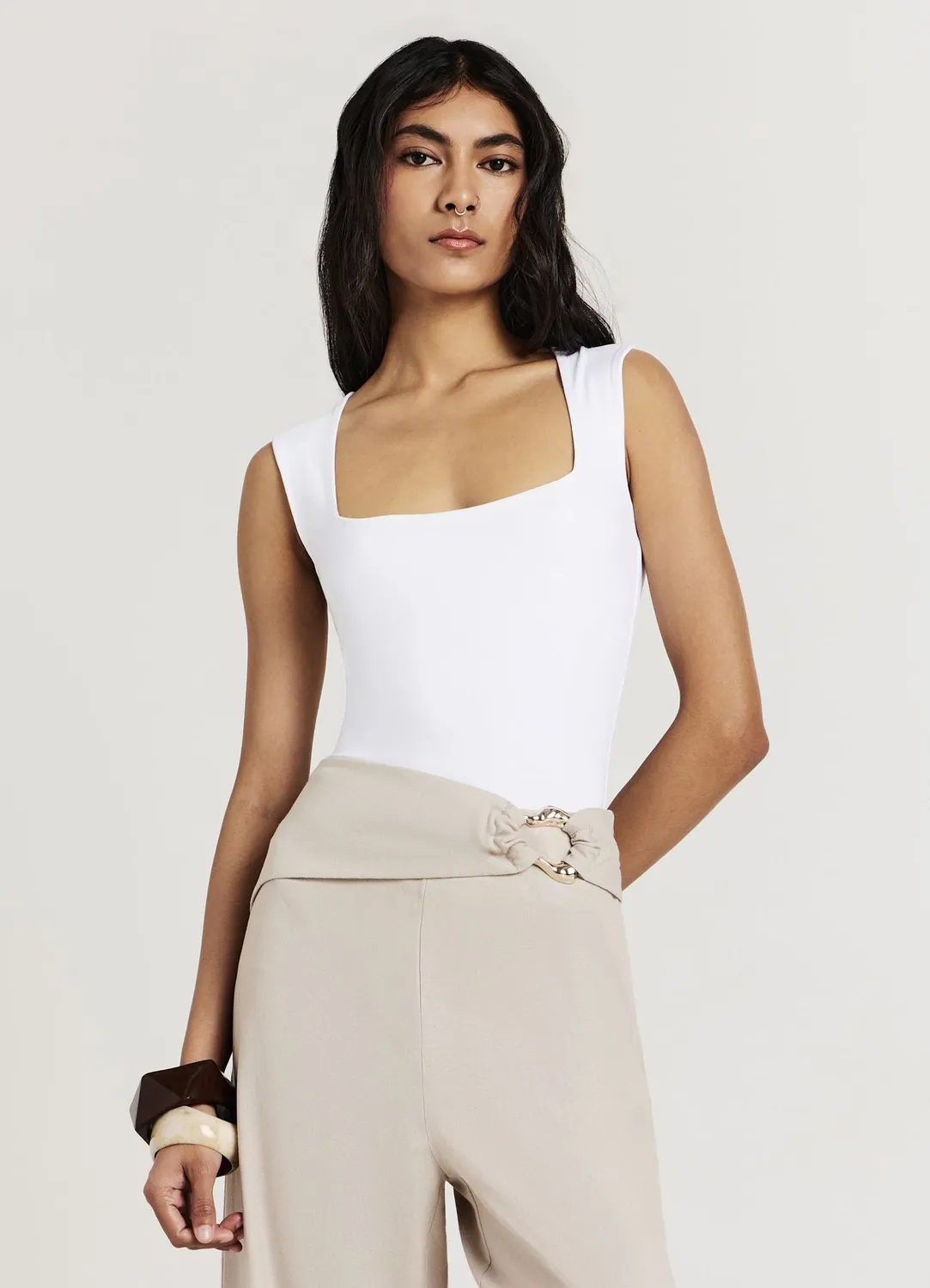 Calliope Body Col Carré Femme Uni