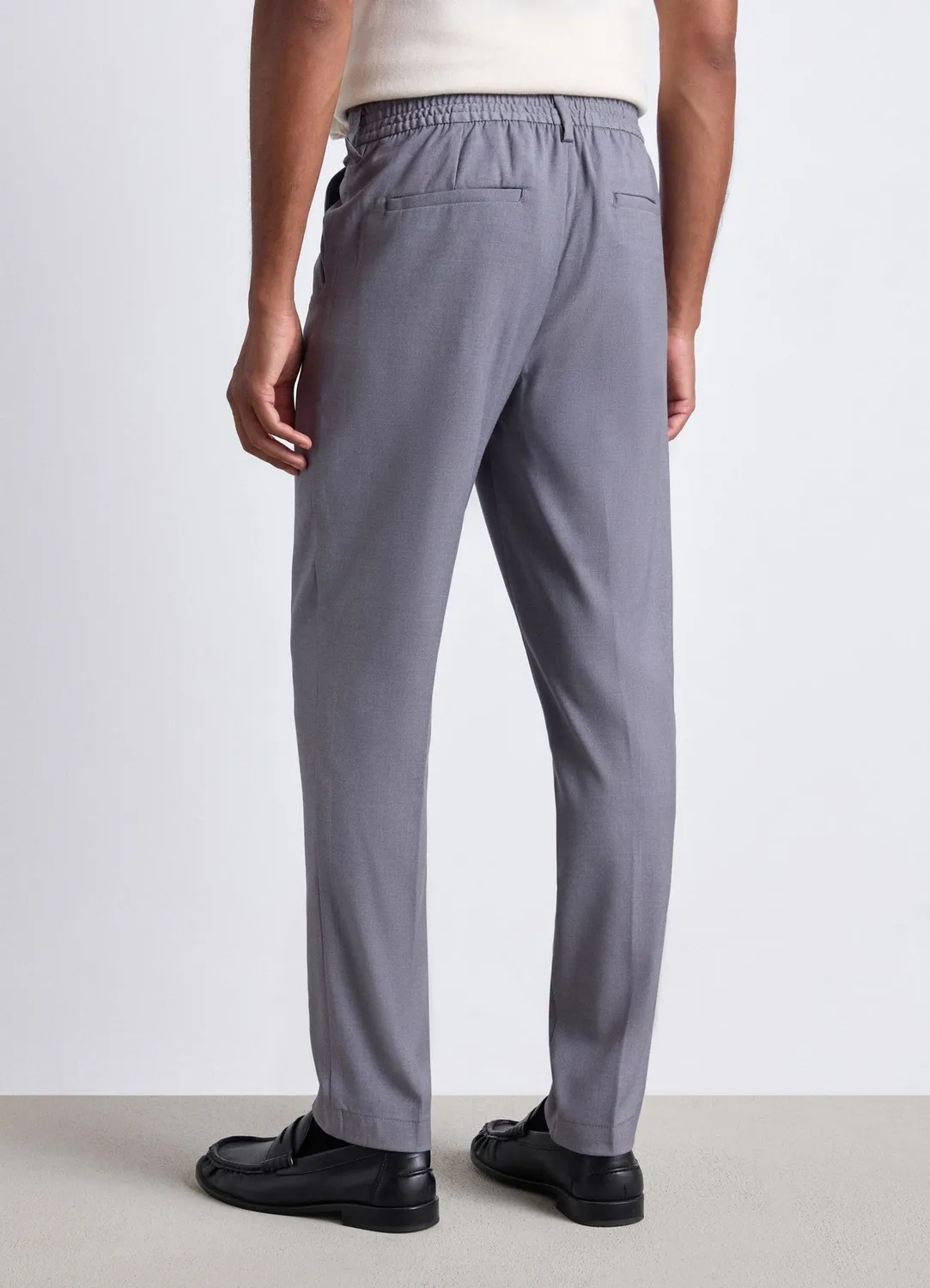 Calliope pantalon long homme taille elastiquee 48 plis