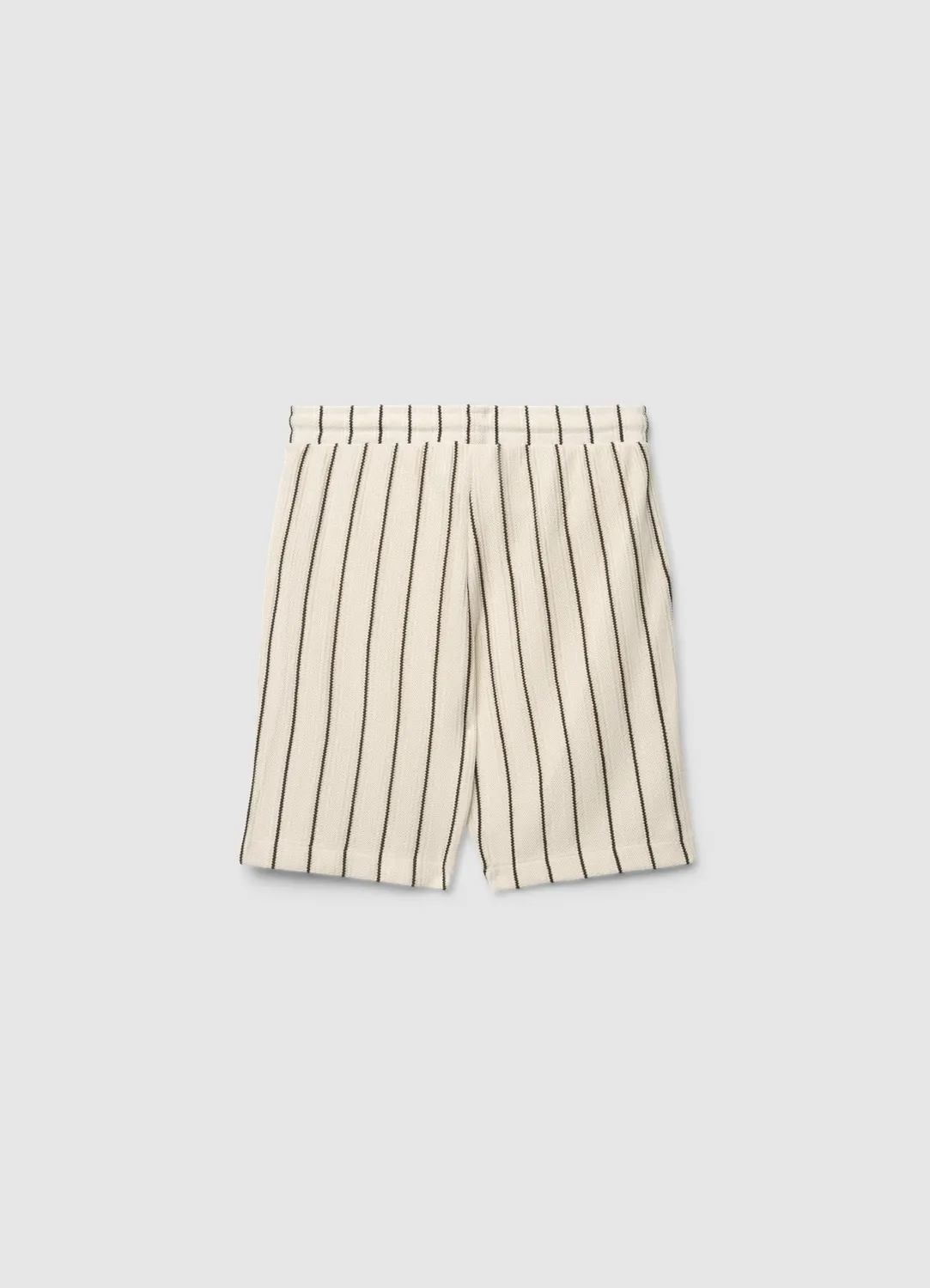 Calliope short gym rayé homme cordon taille élastique