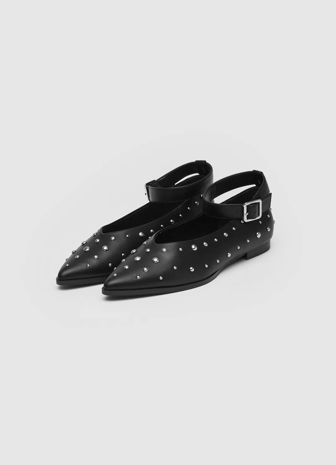Calliope ballerines cloutées chaussures femme pointe