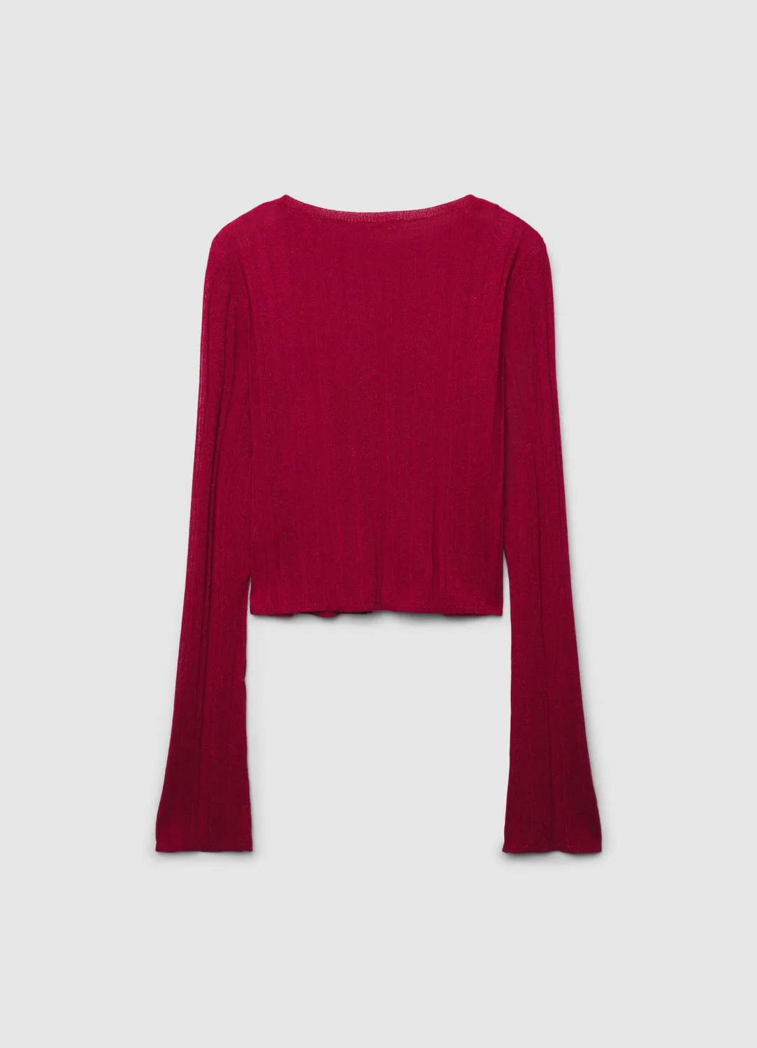Calliope cardigan à lacets femme côtelé