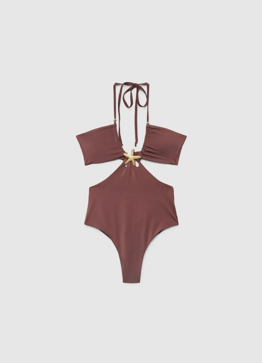 Calliope maillot une piece cut-out etoile femme