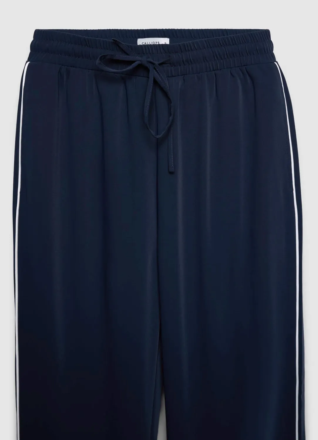 Calliope pantalon profils contraste femme coupe droite