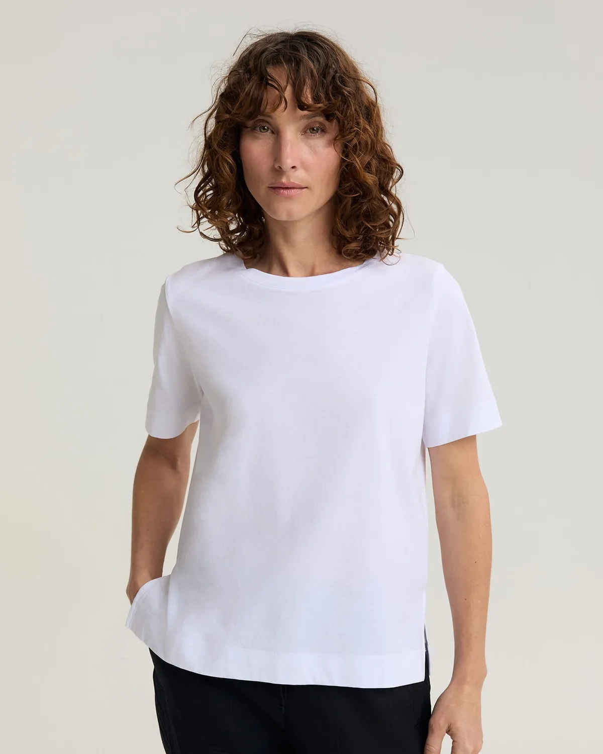SPORTSCRAFT Mercerised t-shirt coton femme manches courtes