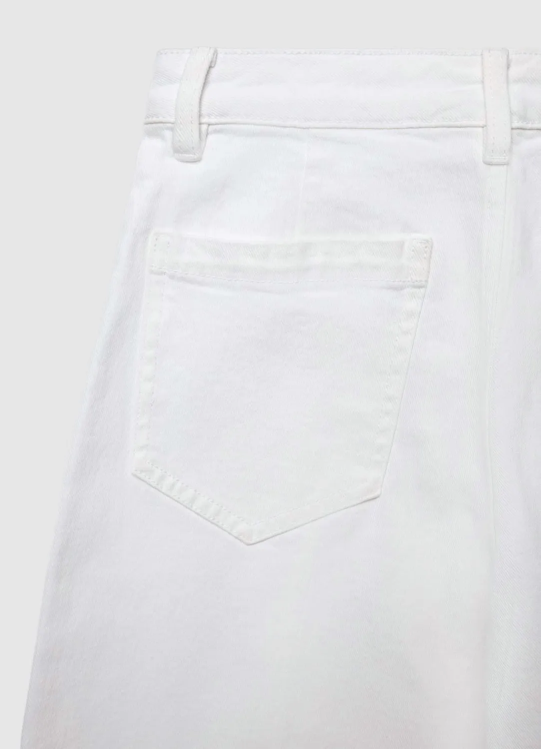 Calliope jean culotte femme pli marqué