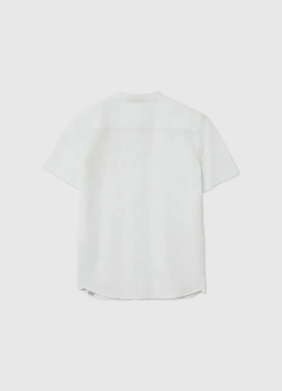 Calliope Chemise garçon col coréen manches courtes