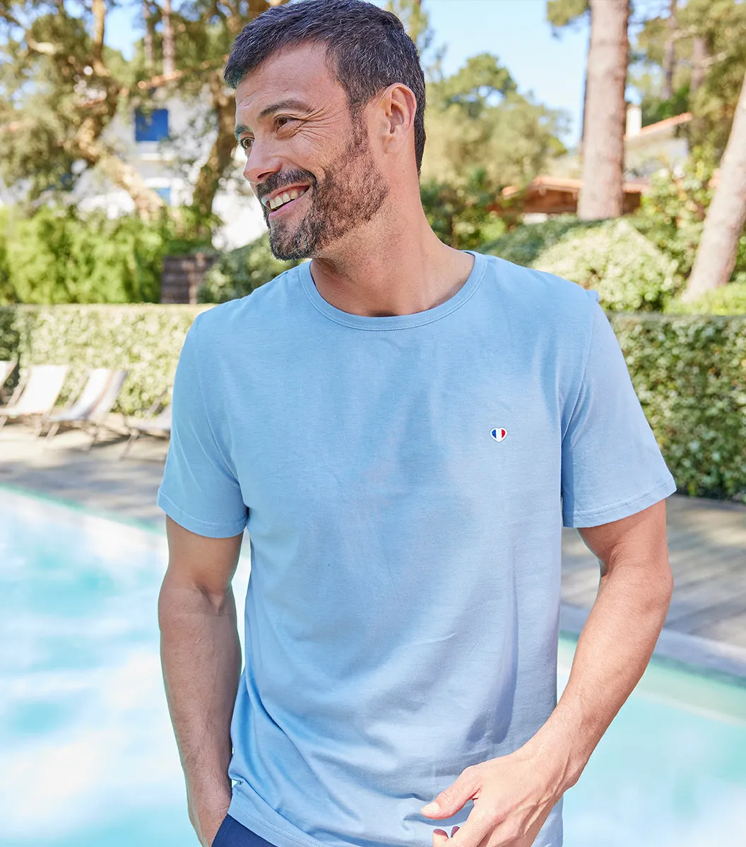 Cocorico Iconique Ciel t-shirt homme coton