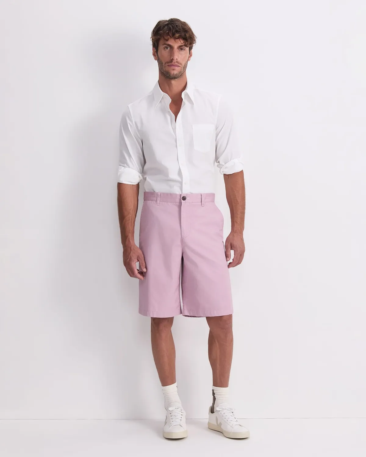 Sportscraft Relaxed Classic 208116 short twill coton homme