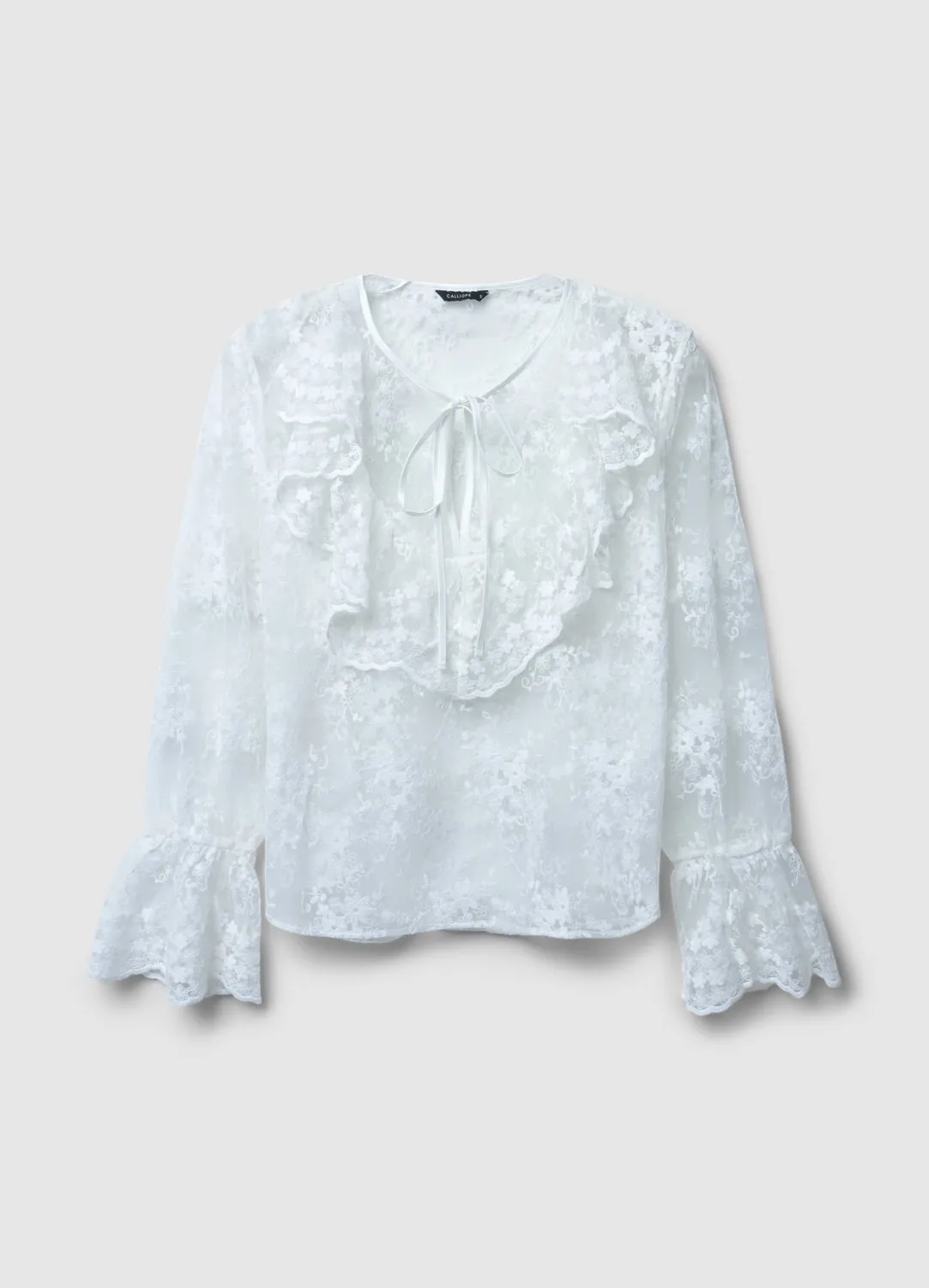 Calliope Frill Blouse femme dentelle