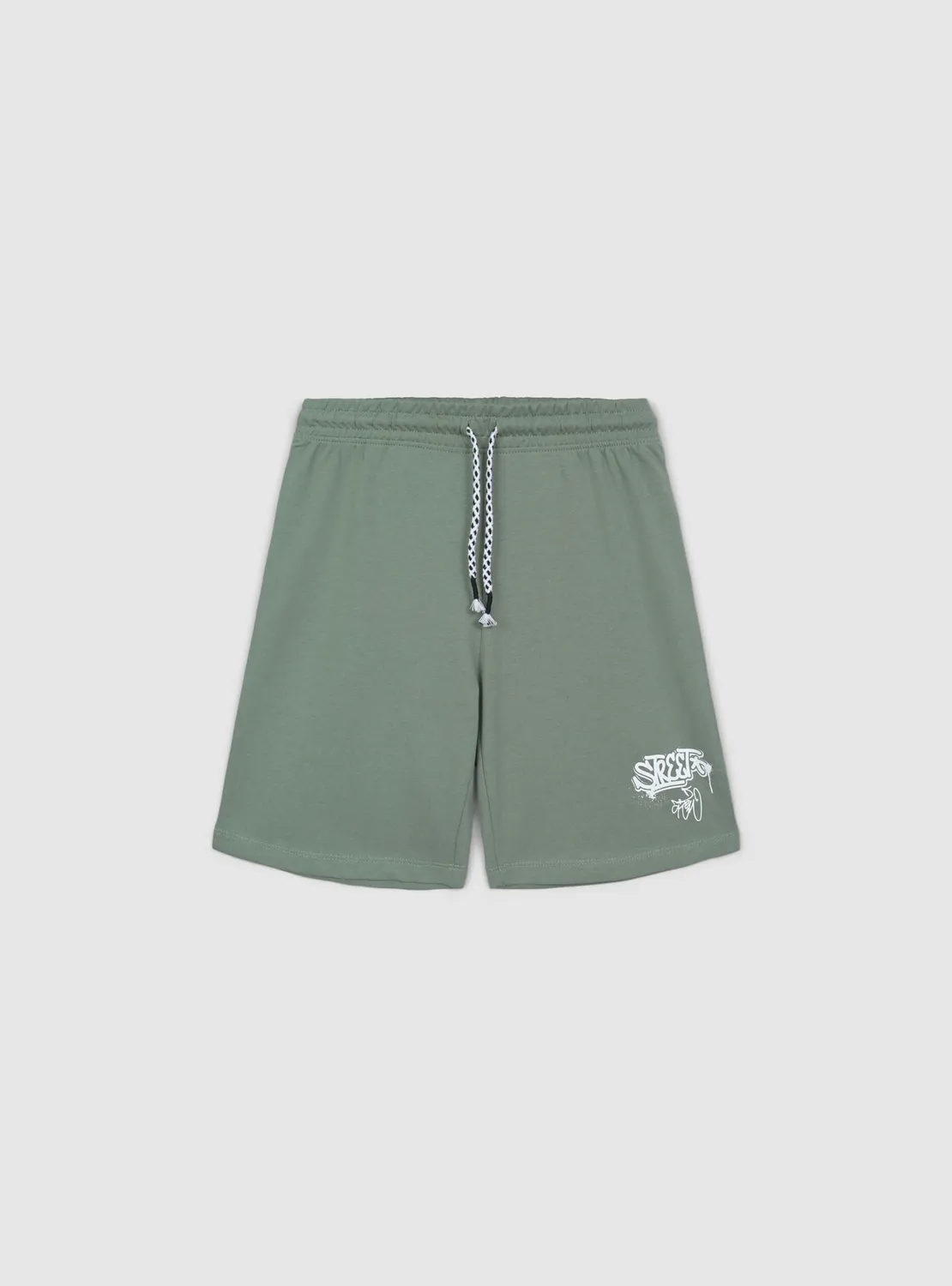 Calliope short garçon imprimé cordon