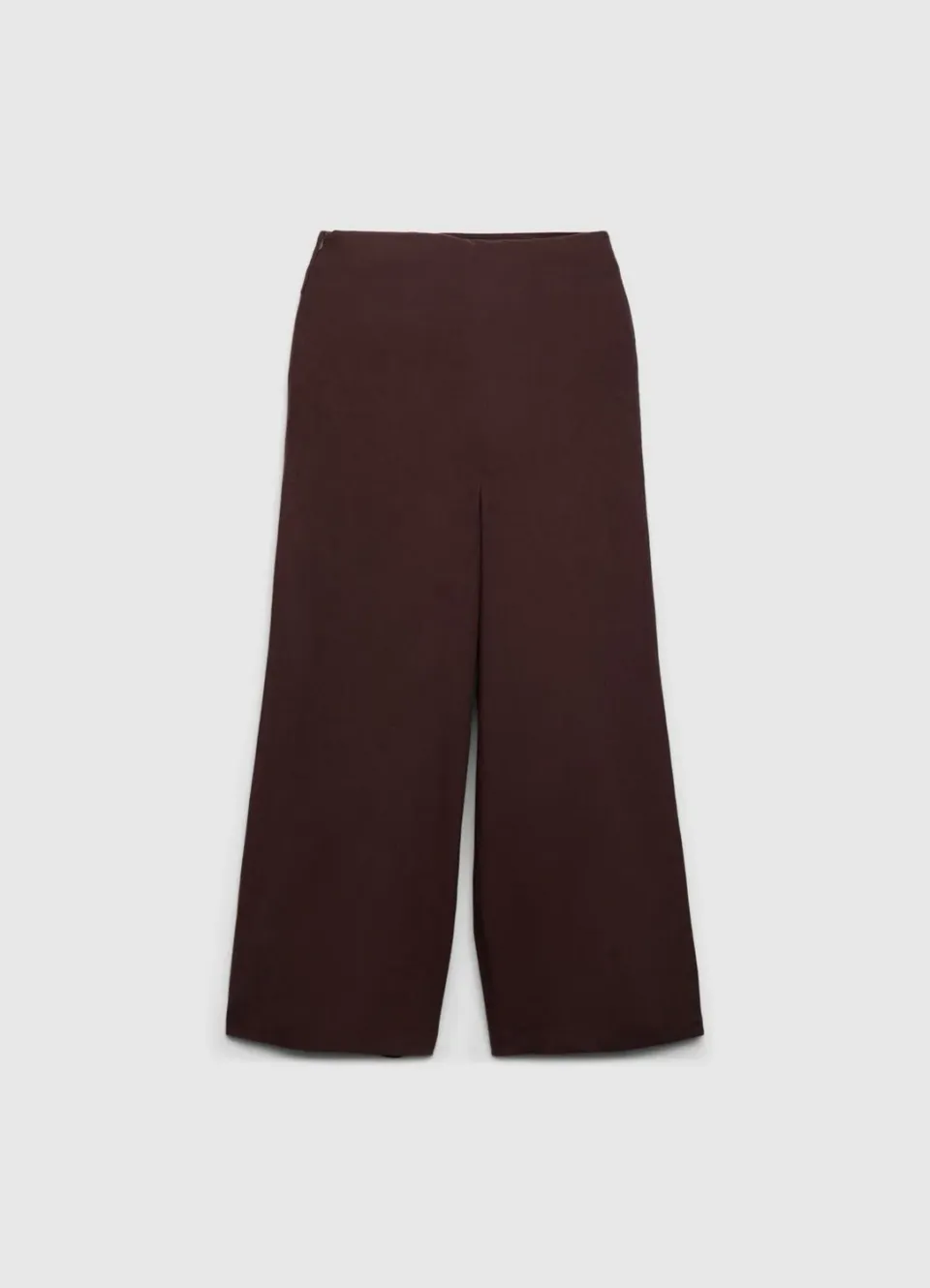 Calliope pantalon culotte lin femme boucle métal