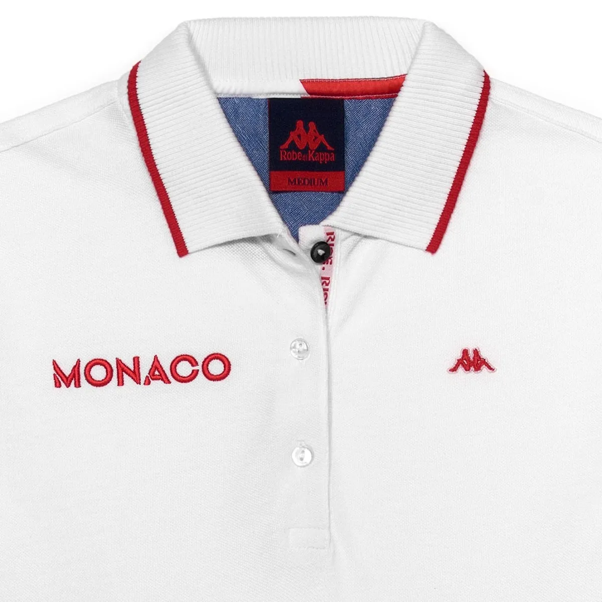 Robe di Kappa Lou Monaco polo femme blanc coton lin