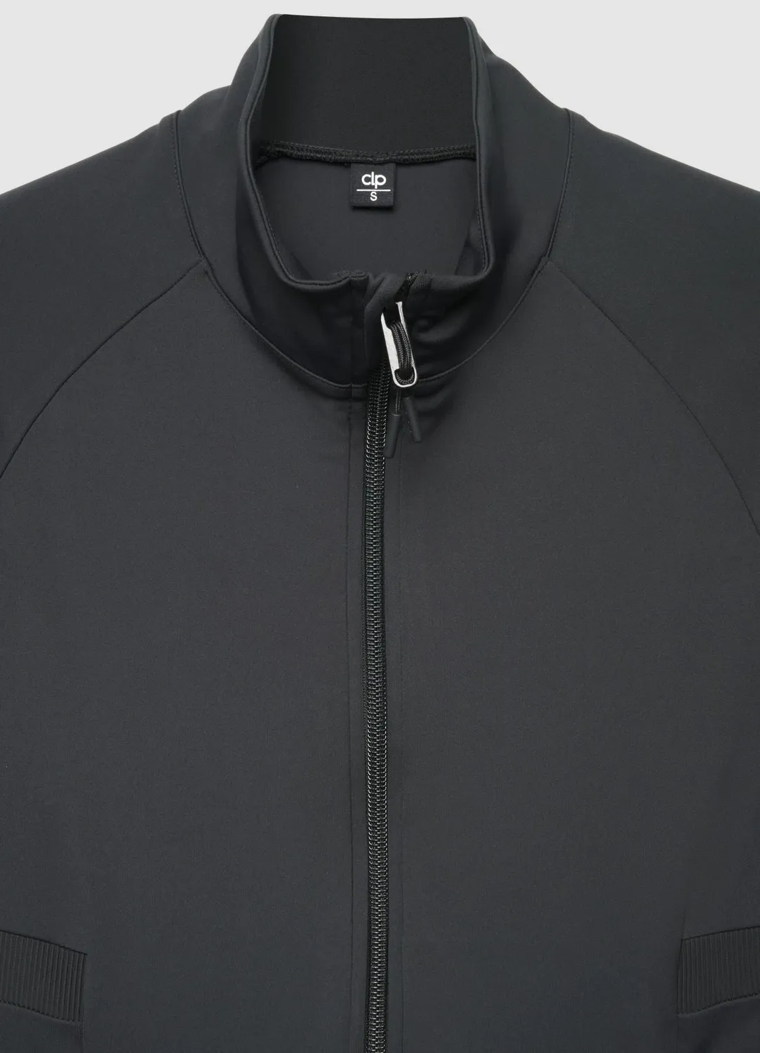 Calliope sweat femme zippé col montant uni