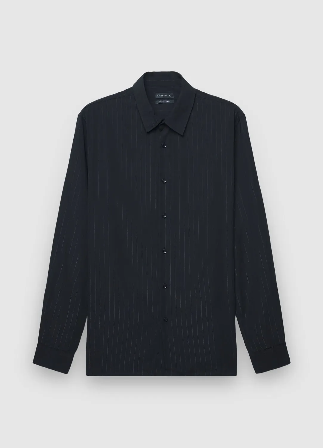 Calliope chemise classique homme rayée luminescente