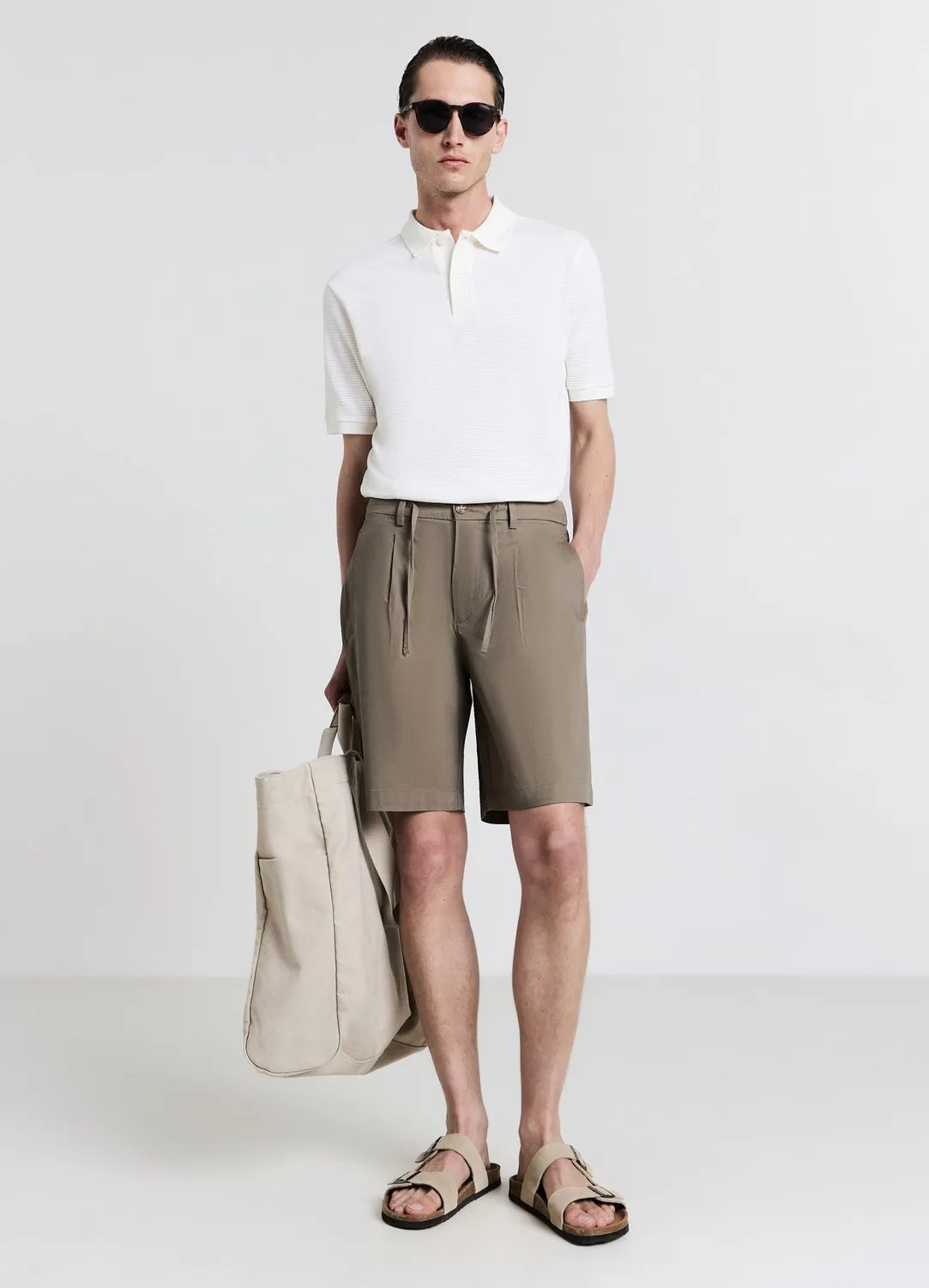 Calliope T-shirt Polo polo homme coton regular