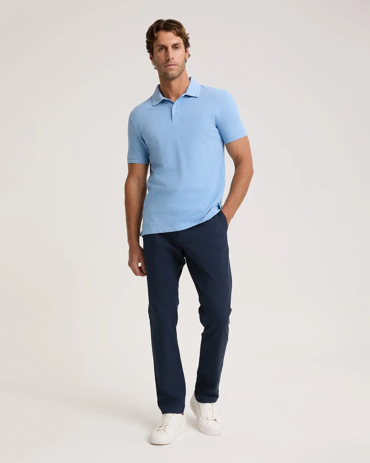Sportscraft SC Melange polo piqué coton homme