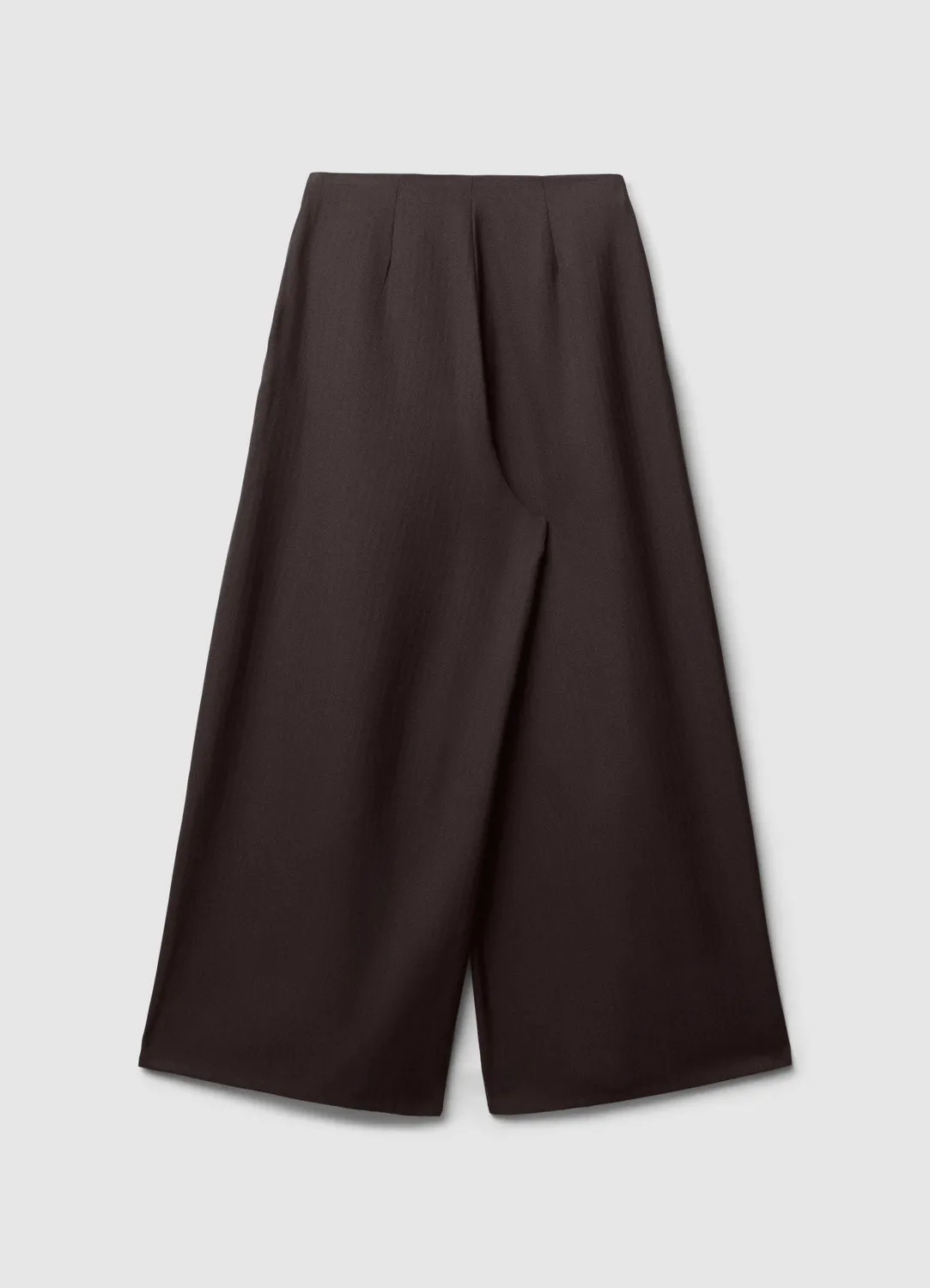 Calliope pantalon crop large chevron femme bureau