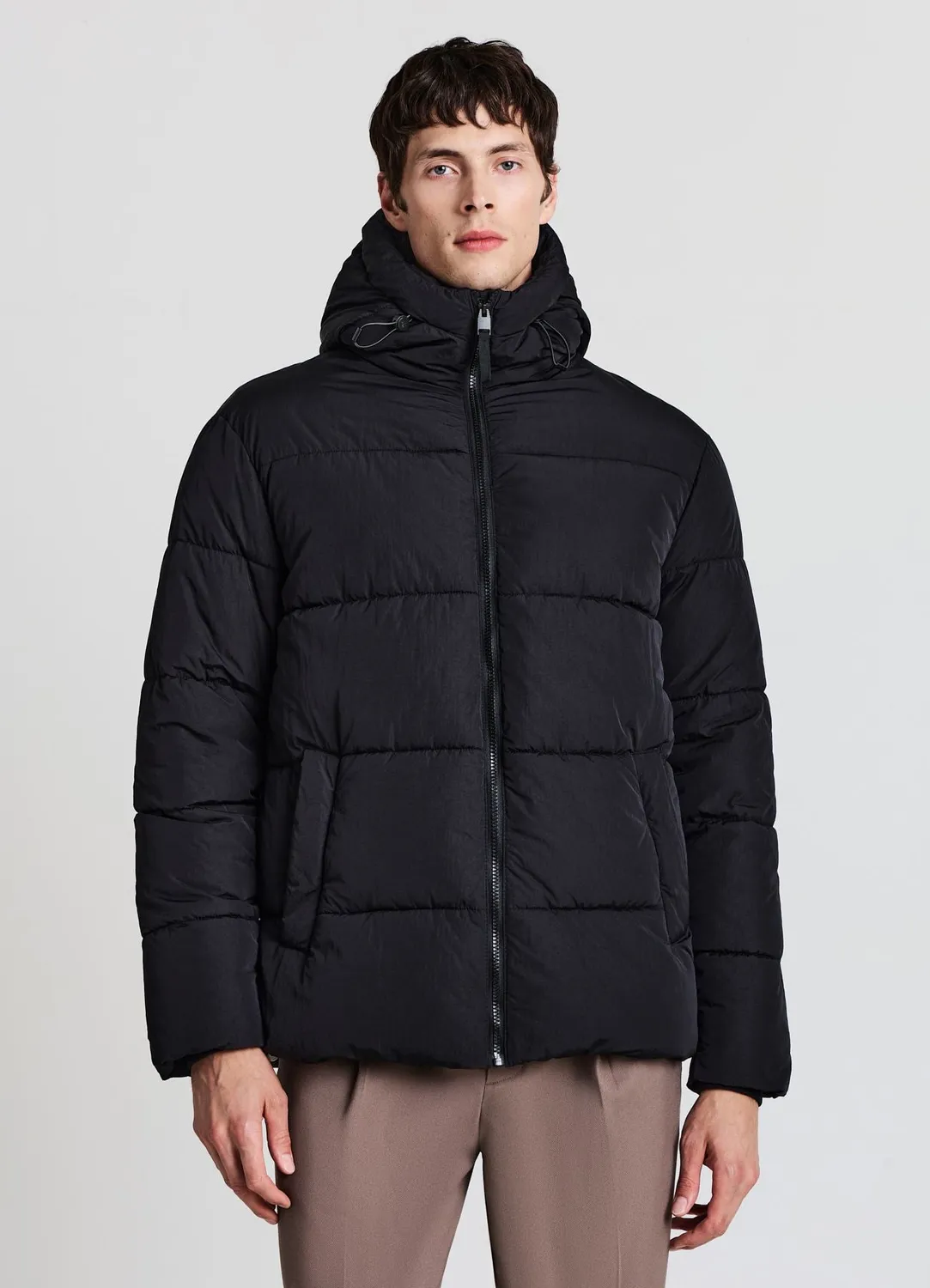Calliope doudoune homme capuche matelassee
