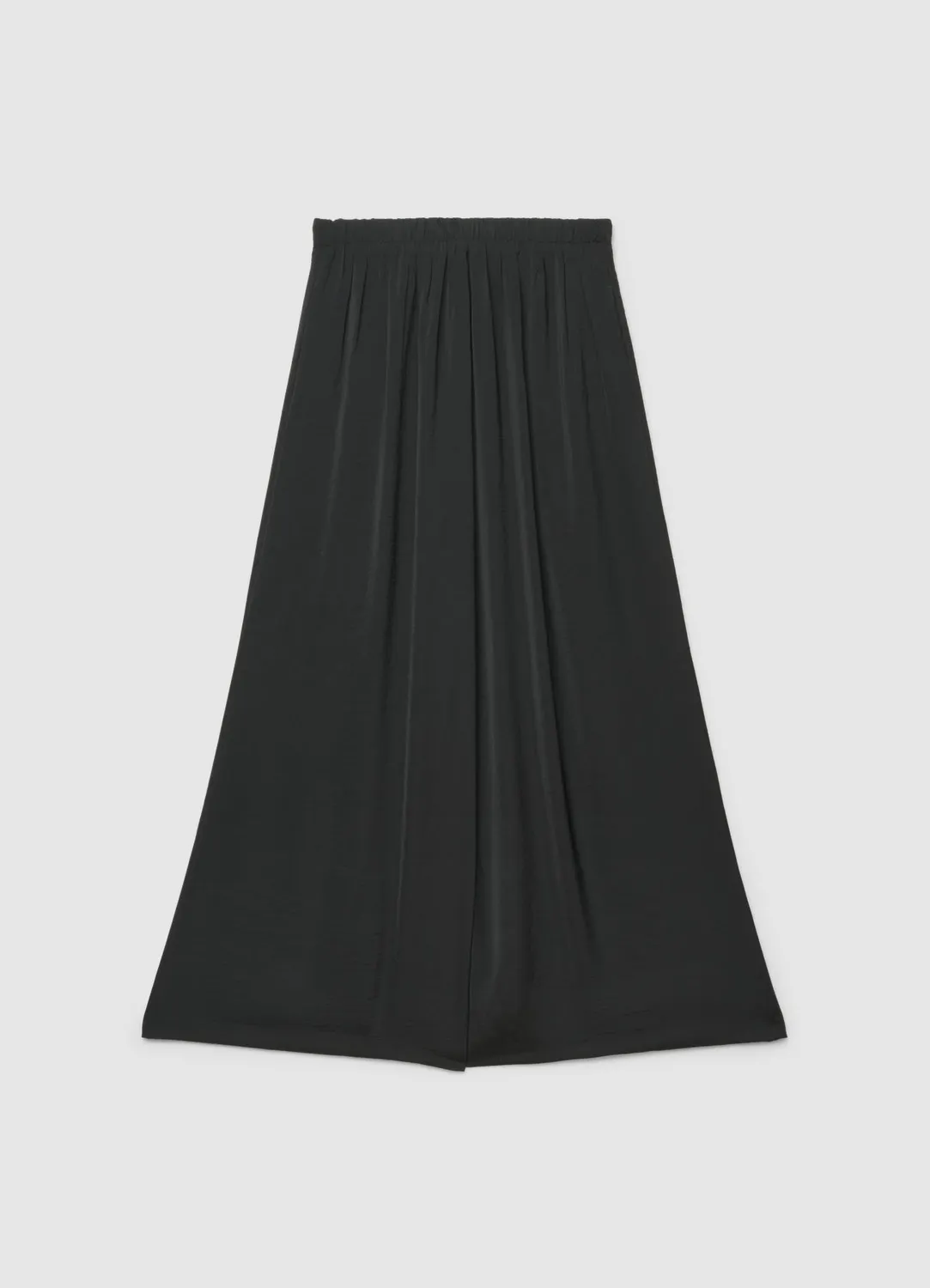 Calliope jupe-culotte satinée femme longue