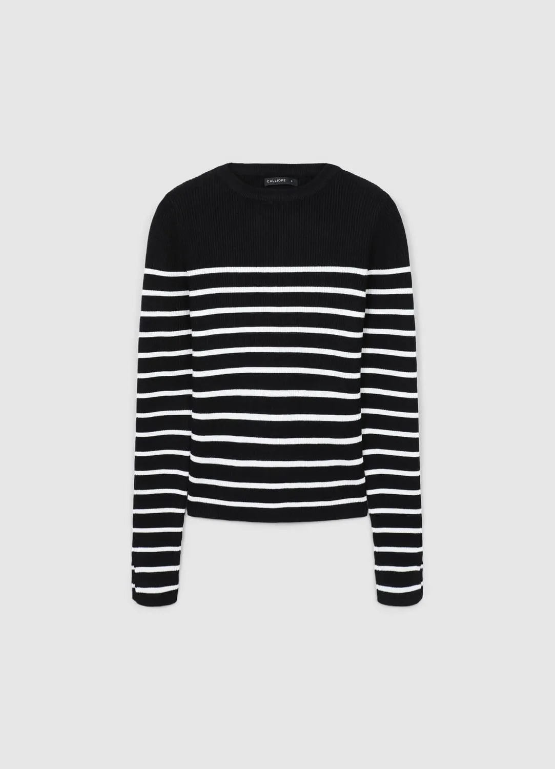 Calliope rayures pull femme col rond