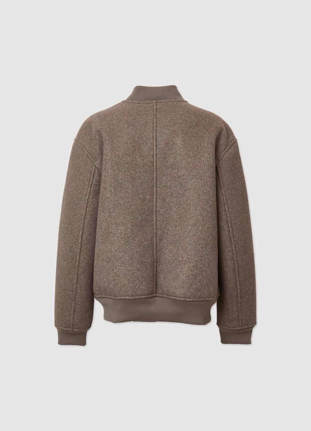 Calliope bomber effet fourrure matelassé homme zippé