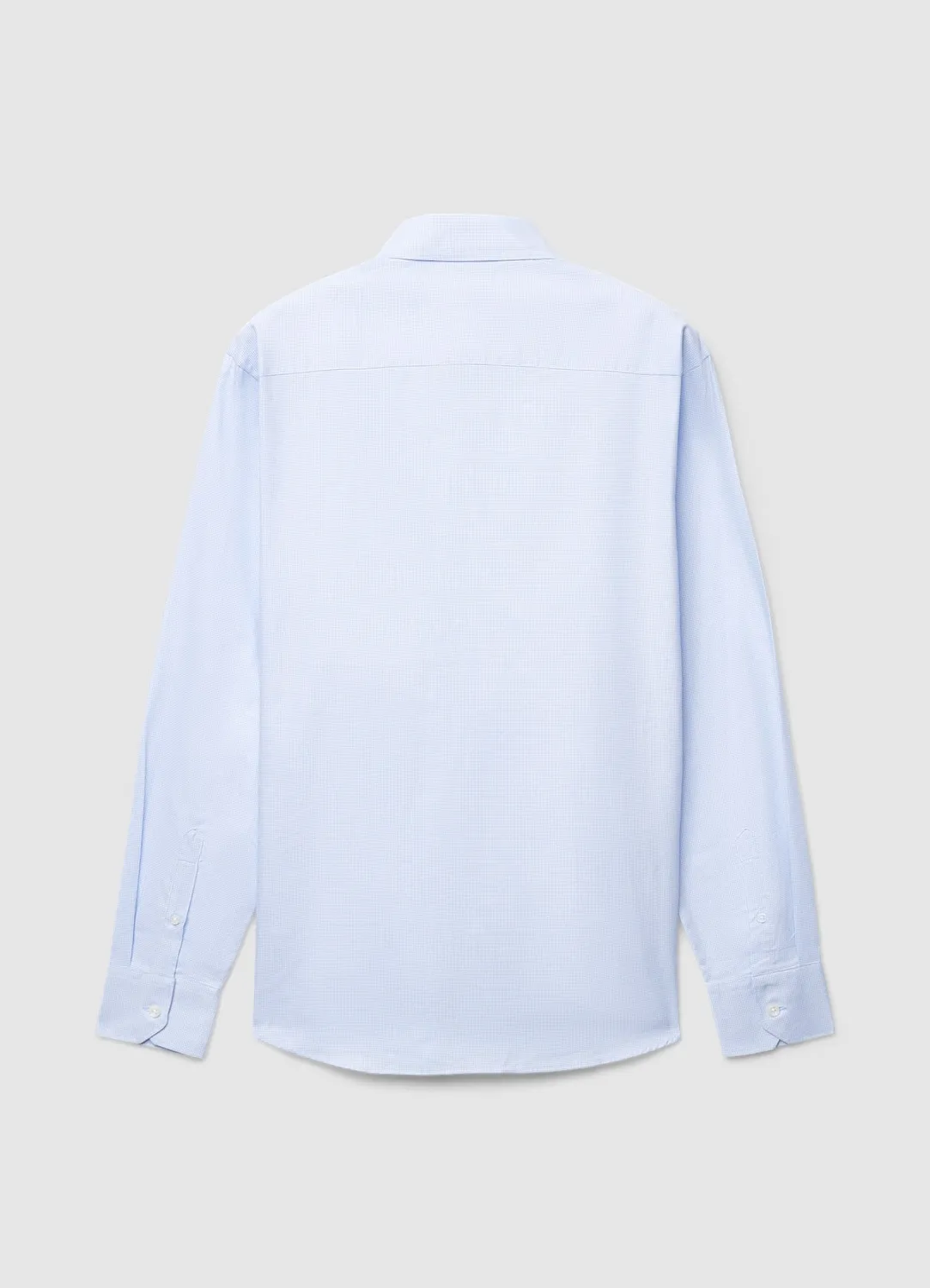 Calliope chemise micro-motifs homme manches longues