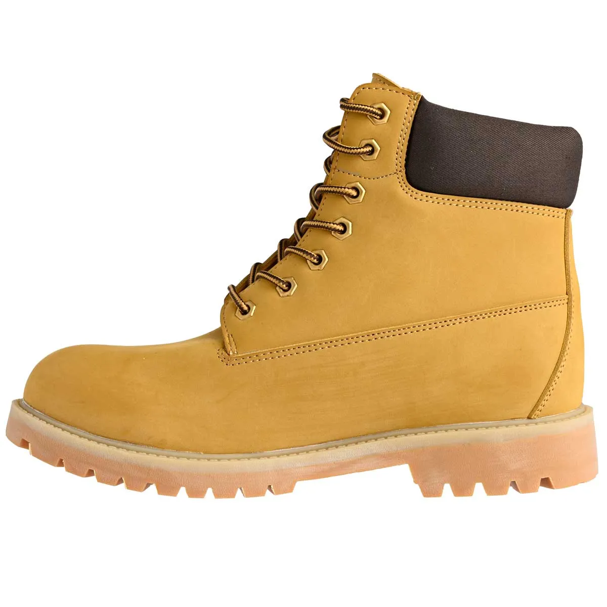 Robe di Kappa Timbs boots unisexe camel cuir