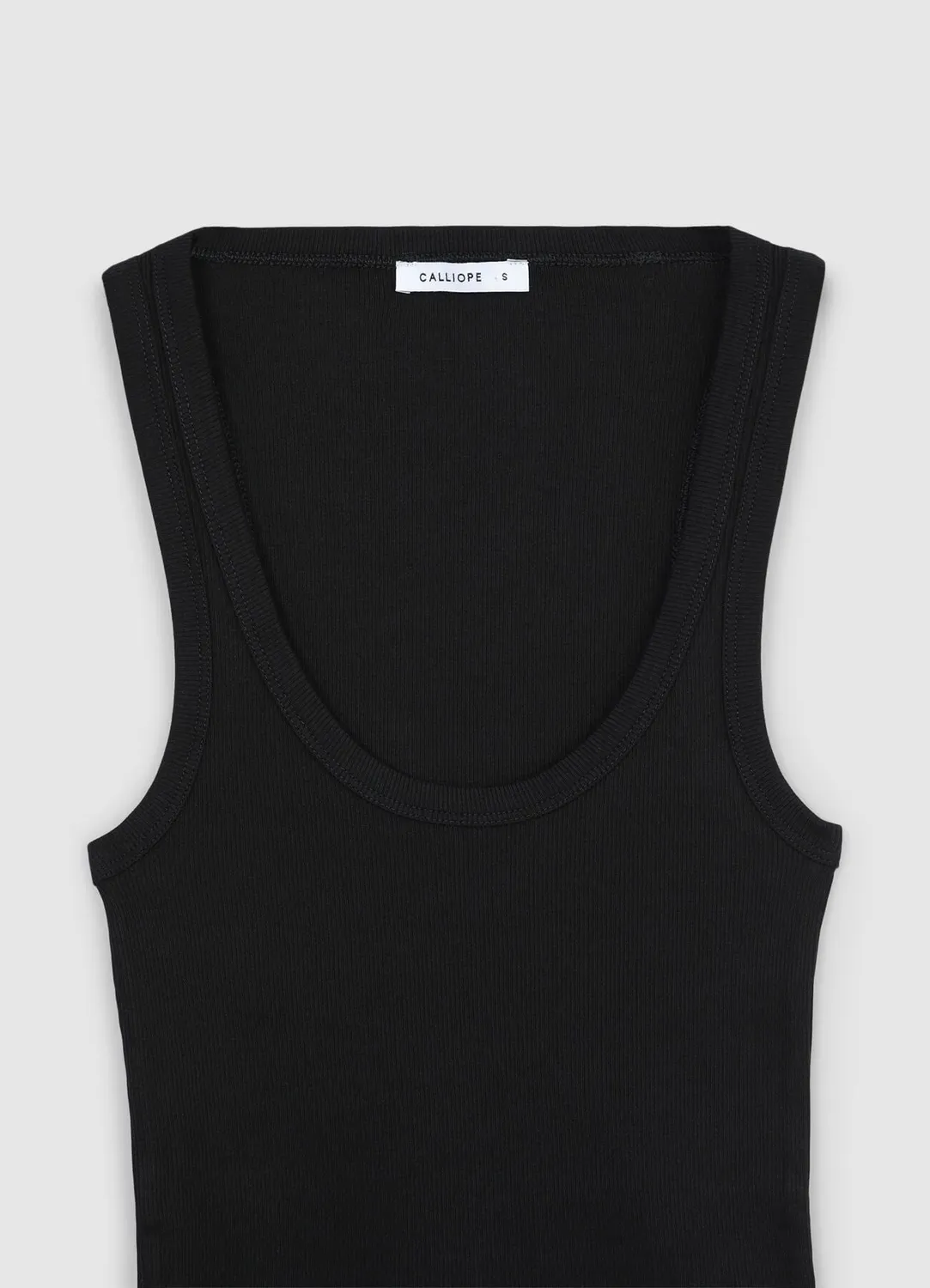 Calliope top coton côtelé femme col large