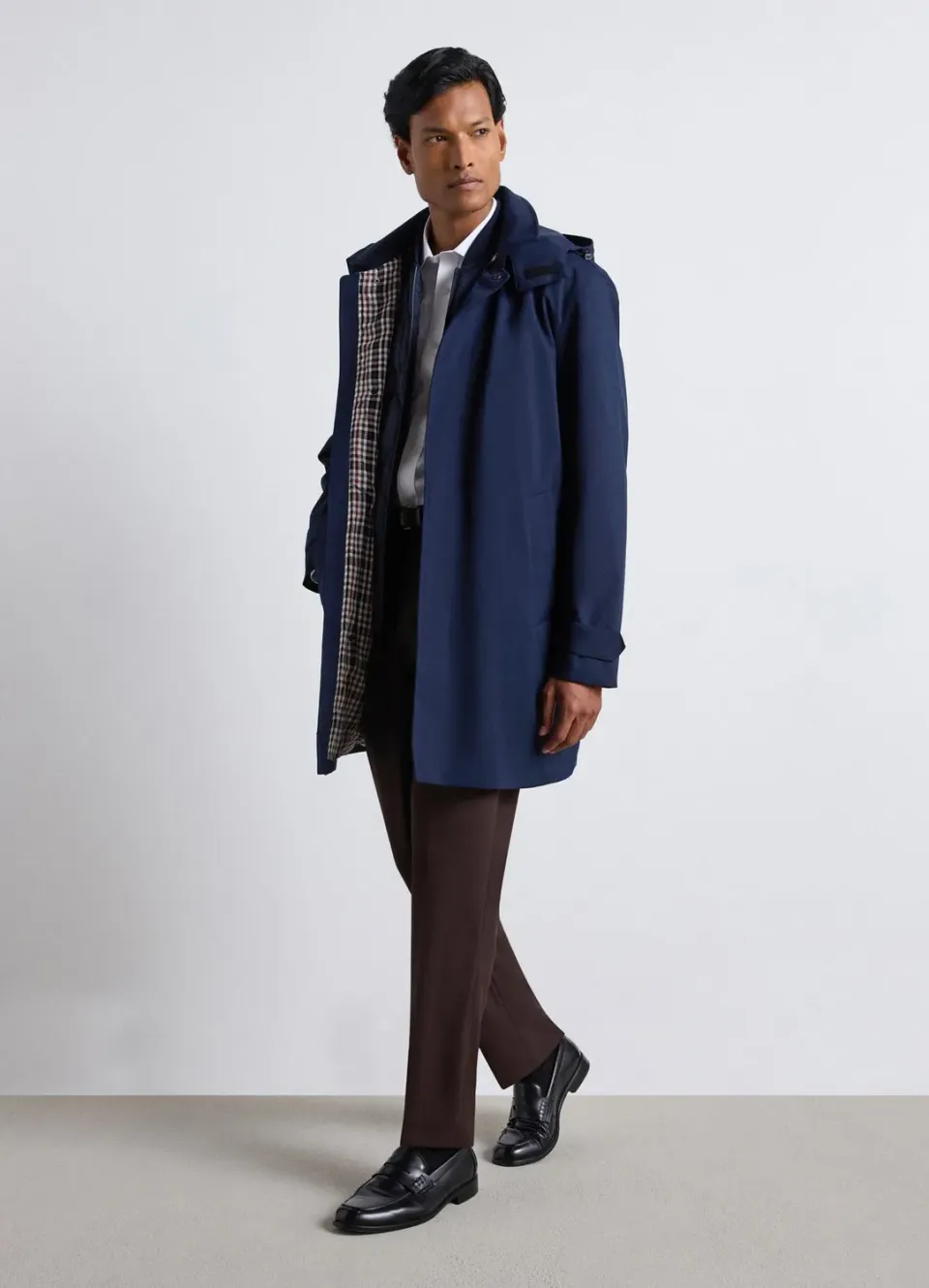 Calliope parka homme capuche poches latérales