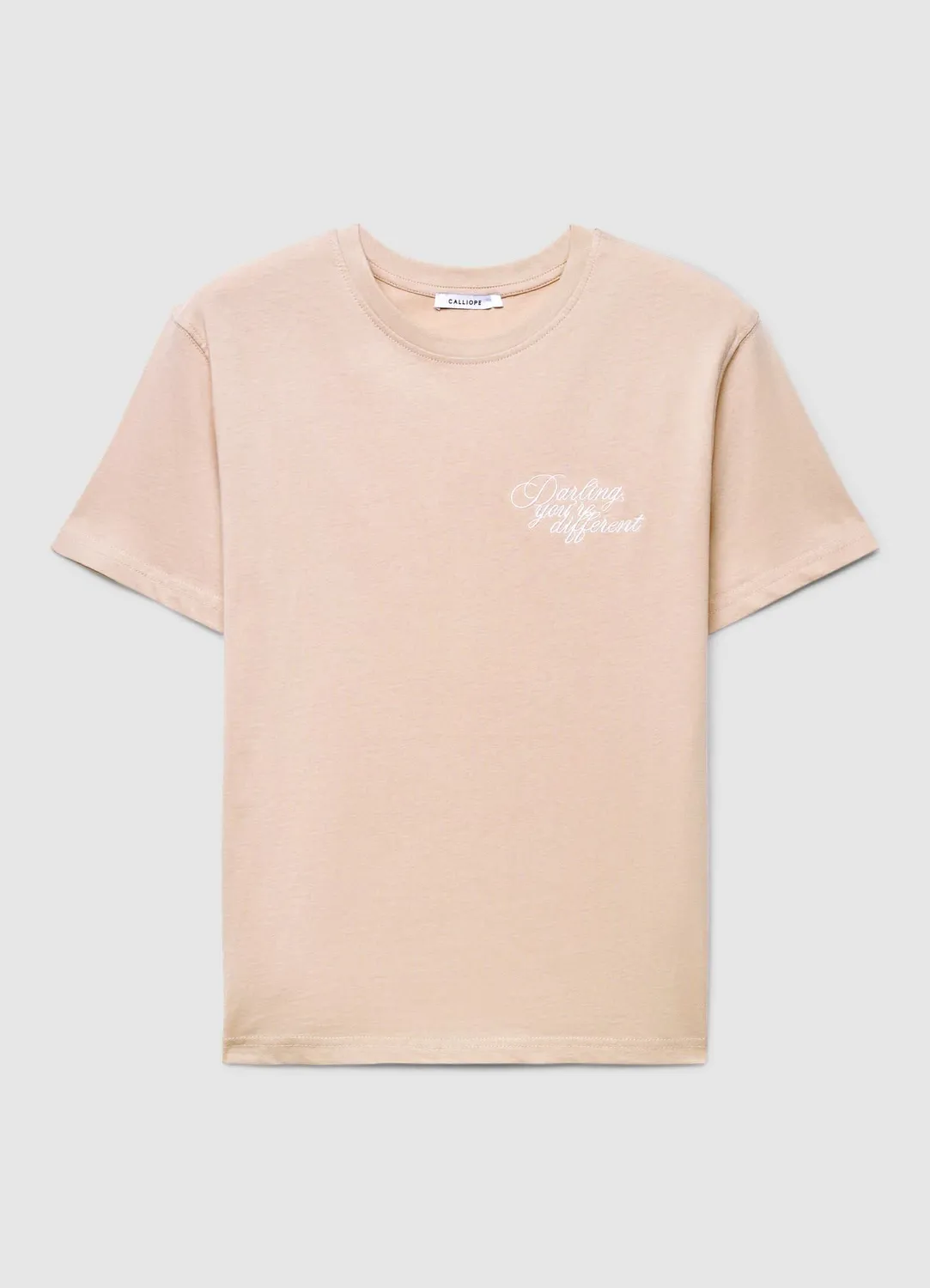 Calliope Scritta T-shirt femme message imprimé